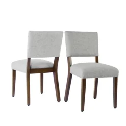 Kirkland's Home Dining Chairs-Woven Upholstered Dining Chairs, Set Of 2