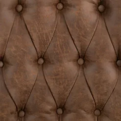 Kirkland's Home Accent Chairs-Wyatt Chester Faux Leather Accent Chair