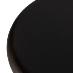 Kirkland's Home Accent & End Tables-Zach Charcoal Wood Pedestal End Table