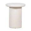 Kirkland's Home Accent & End Tables-Zach Wood Pedestal End Table