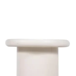 Kirkland's Home Accent & End Tables-Zach Wood Pedestal End Table